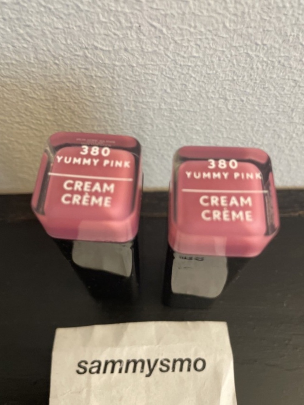 COVERGIRL Exhibitionist Creme Lipstick 380 Yummy Pink x2
